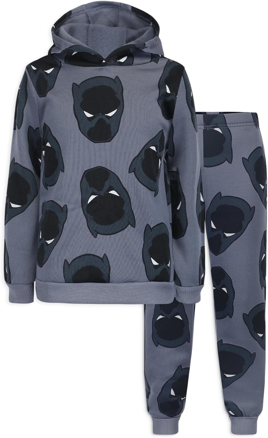 Marvel Black Panther Boys 2 Piece Hoodie and Pants Set for Big Kids